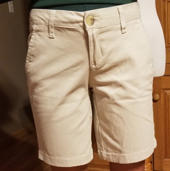 Aeropostale Bottoms Girls Khaki Shorts Uniform Poshmark